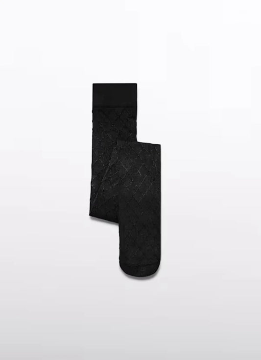 Abel & Lula Girl Diamond Jacquard Tights