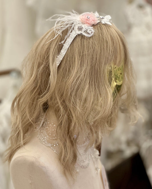 Girls Floral Appliqué Headband