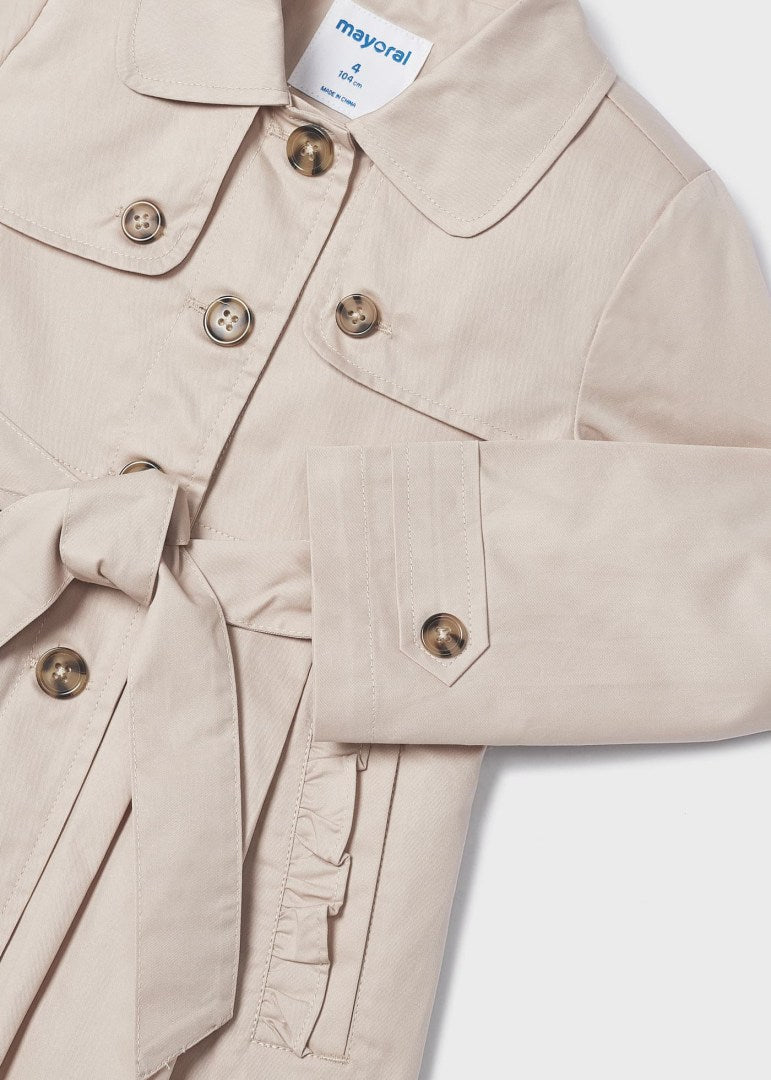 Mayoral Girls Trench Coat