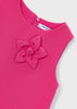 Mayoral Girl Flower Applique Dress