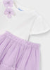 Mayoral Girl Tulle Skirt and T-shirt Set