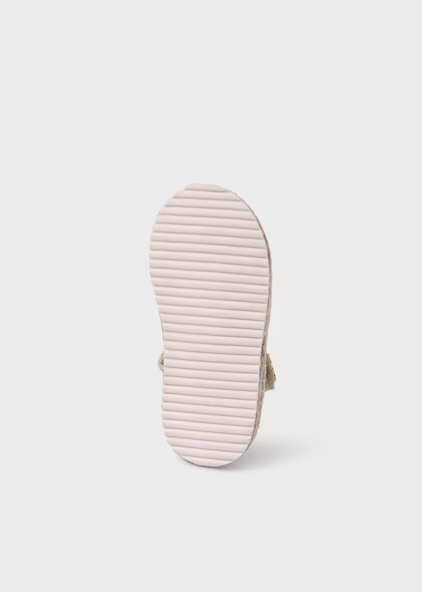 Mayoral Baby lace espadrilles