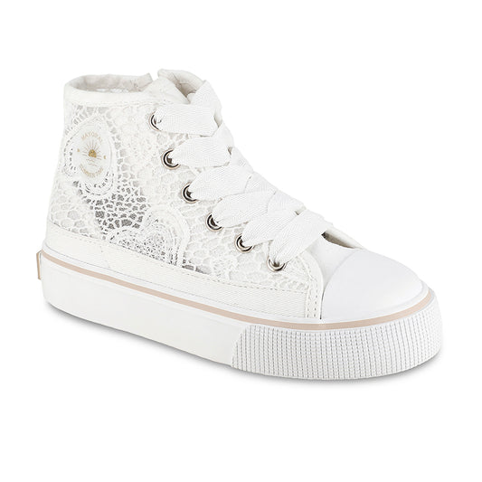 Mayoral Lace High Tops