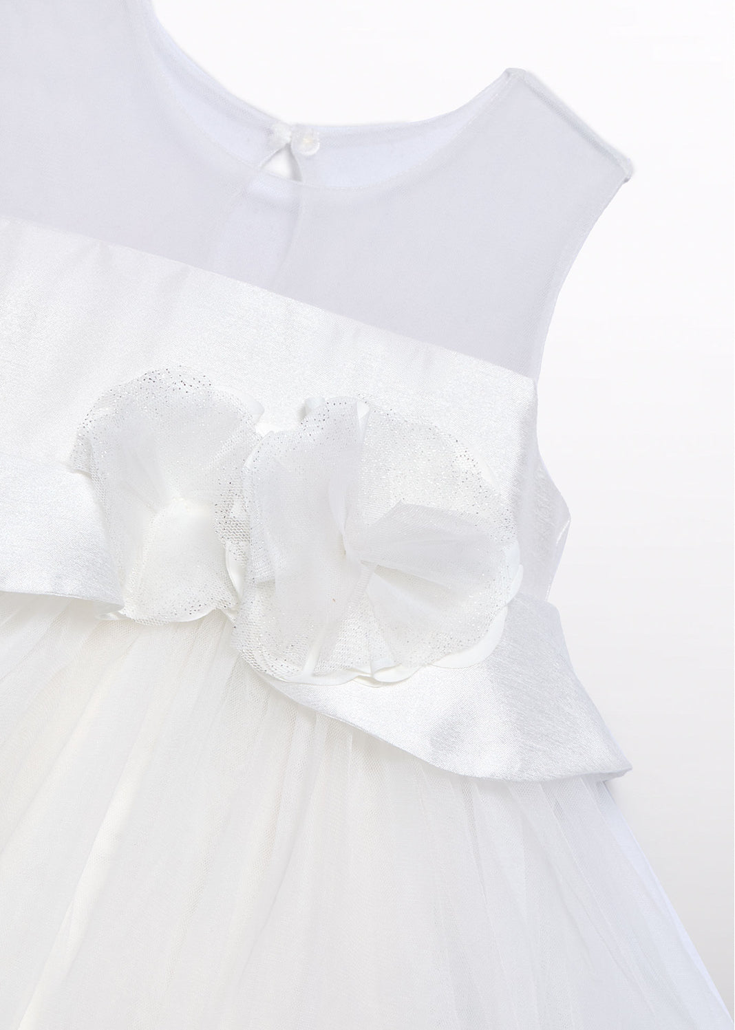 Abel & Lula Tulle/Shantung Dress