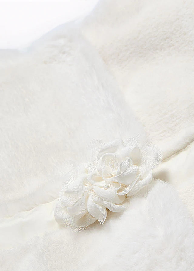 Abel & Lula Baby Girl Faux Fur Coat