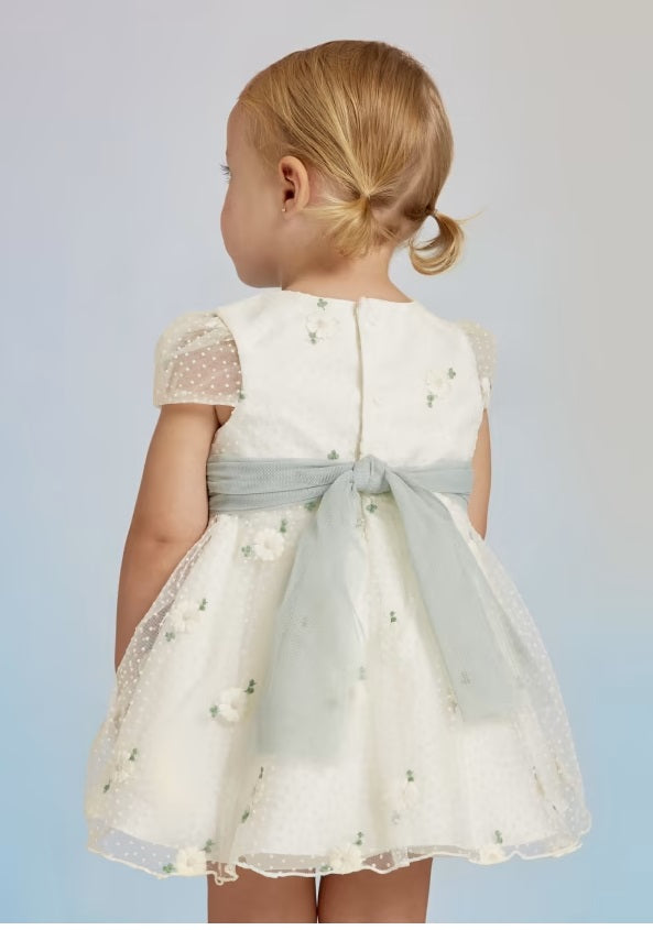 Abel & Lula Embroidered Tulle Dress