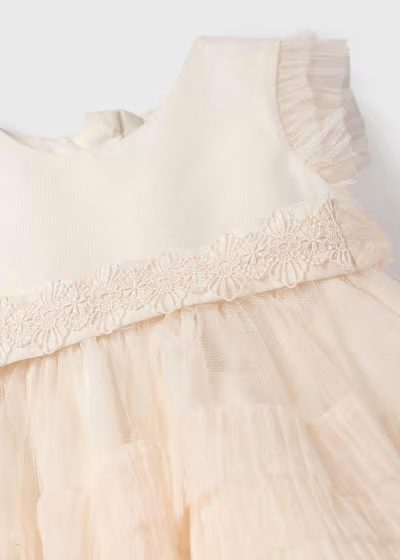 Abel & Lula Baby Ruffled Tulle Dress