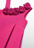 Abel & Lula Baby Asymmetric Crepe Dress