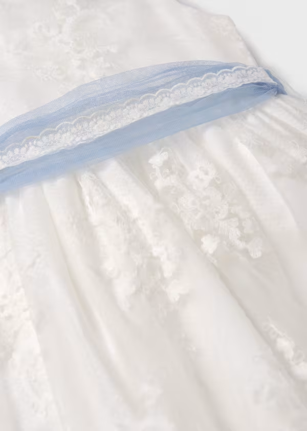 Abel & Lula Tulle Jacquard Dress