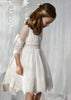 Abel & Lula Girl Embroidered Tulle Dress