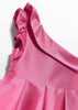 Abel & Lula Girl Asymmetric Mikado Silk Dress