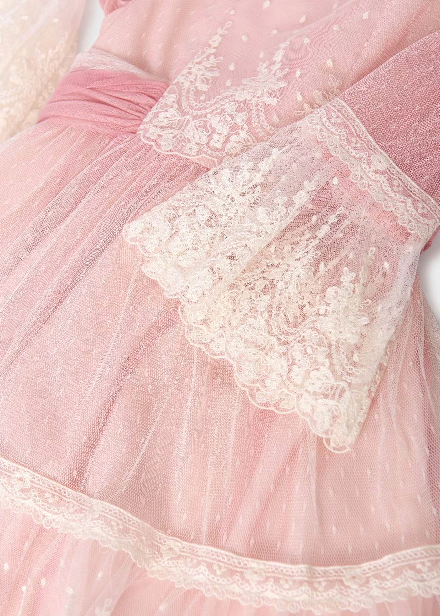 Abel & Lula Girls Tulle Plumeti Dress