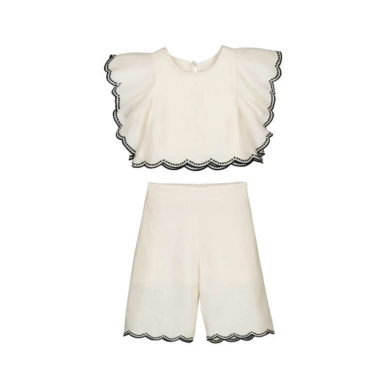 Abel & Lula 2pc Culotte Set