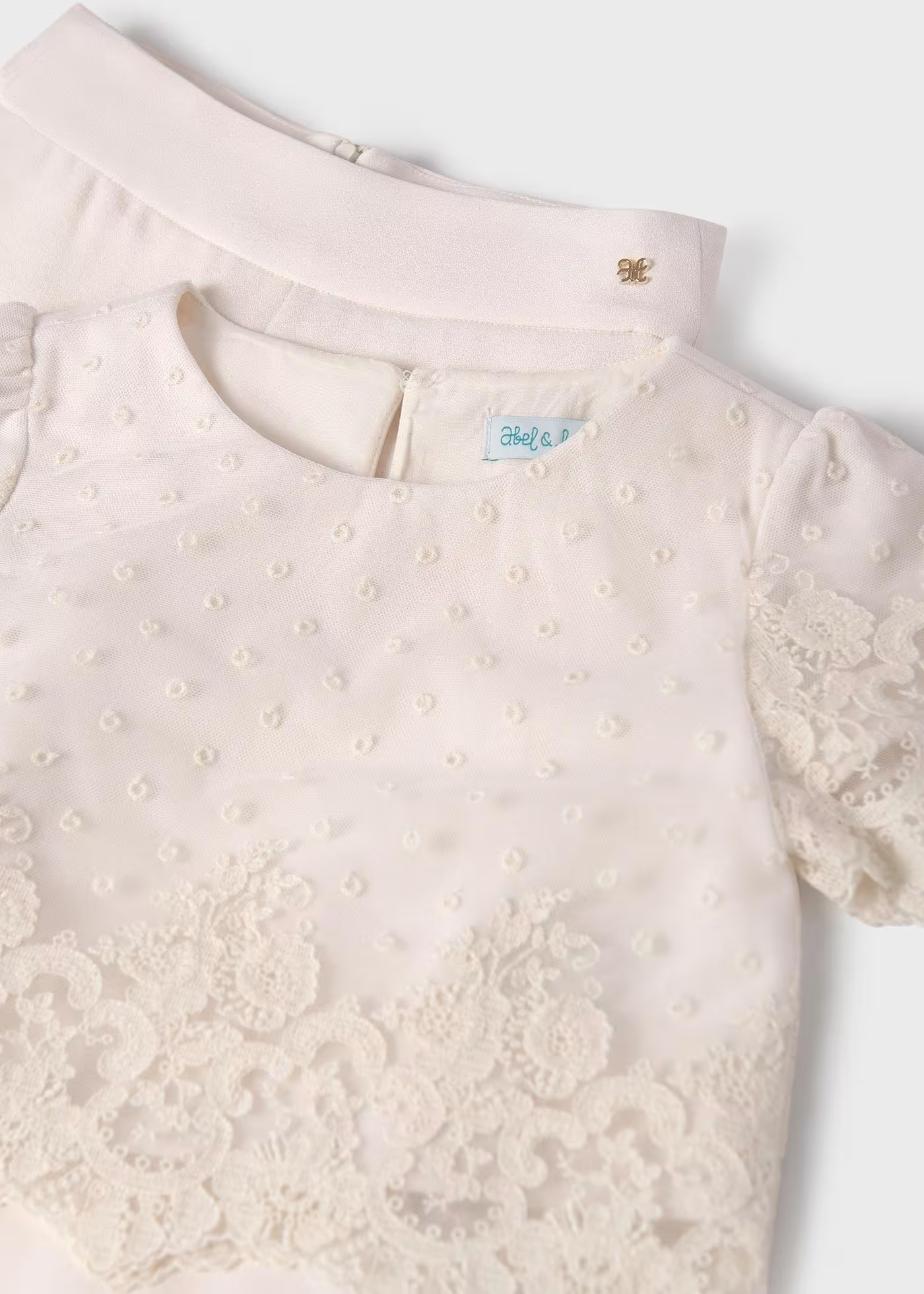 Abel & Lula Girl Set Of Crepe Pants And Top