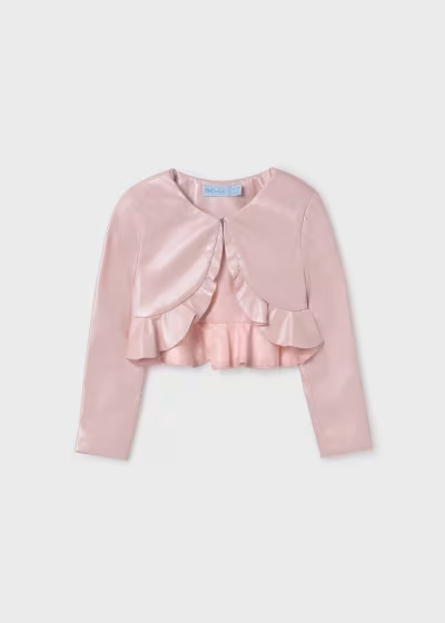 Abel & Lula Girl Pearlized Jacket