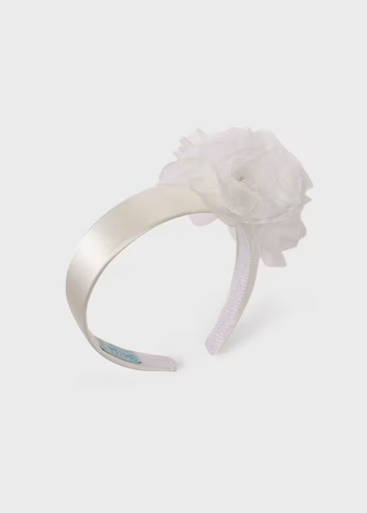 Abel & Lula Girls Flower Organza Headband