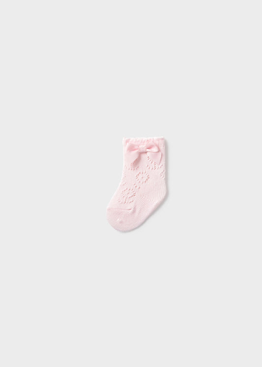 Mayoral Newborn Girl Openwork Socks