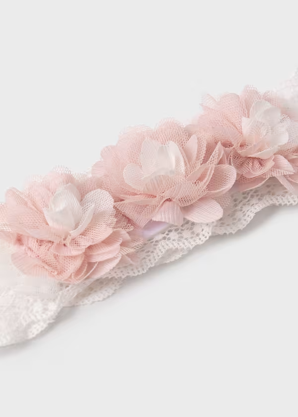Abel & Lula Baby Flower Tulle Headband