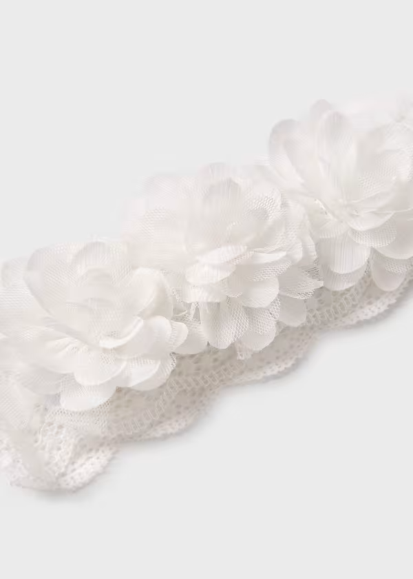 Abel & Lula Baby Flower Tulle Headband