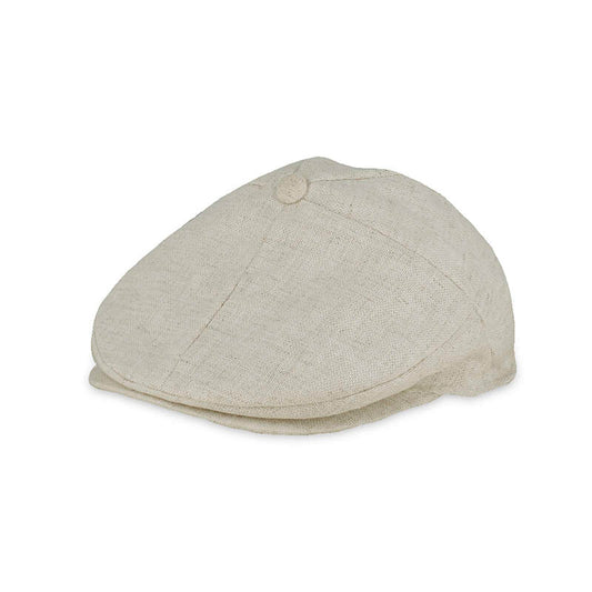 Abel & Lula Linen Drivers Cap