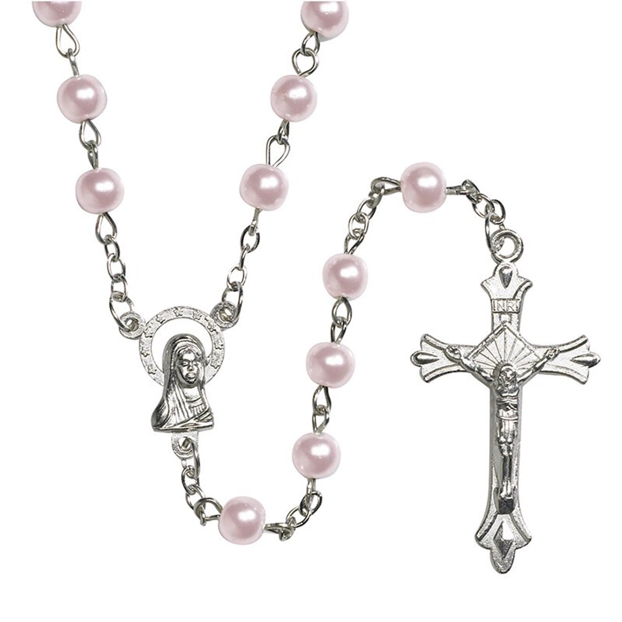Pink Pearl Rosary