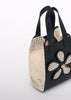 Abel & Lula Raffia Bag w/Flower Detail