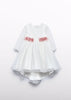 Abel & Lula Baby Girl Embroidered Tulle Dress