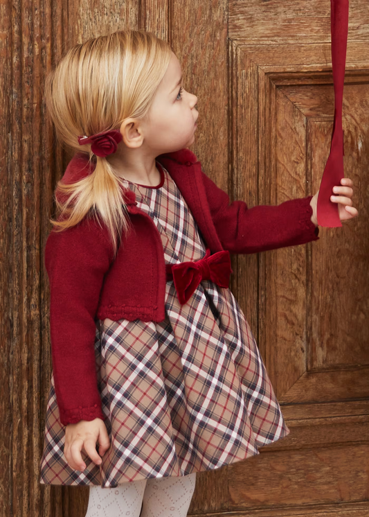 Abel & Lula Baby Plaid Dress