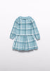 Abel & Lula Baby Girl Plaid Knit Skirt Set