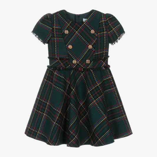 Abel & Lula Plaid Dress
