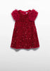 Abel & Lula Girl Sequin and Tulle Dress
