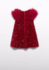 Abel & Lula Girl Sequin and Tulle Dress