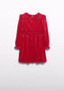 Abel & Lula Girl Pleated Knit Dress