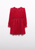 Abel & Lula Girl Pleated Knit Dress