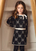 Abel & Lula Girl Knit Skirt Set