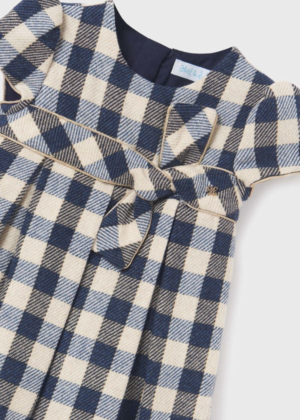 Abel & Lula Lurex Plaid Dress