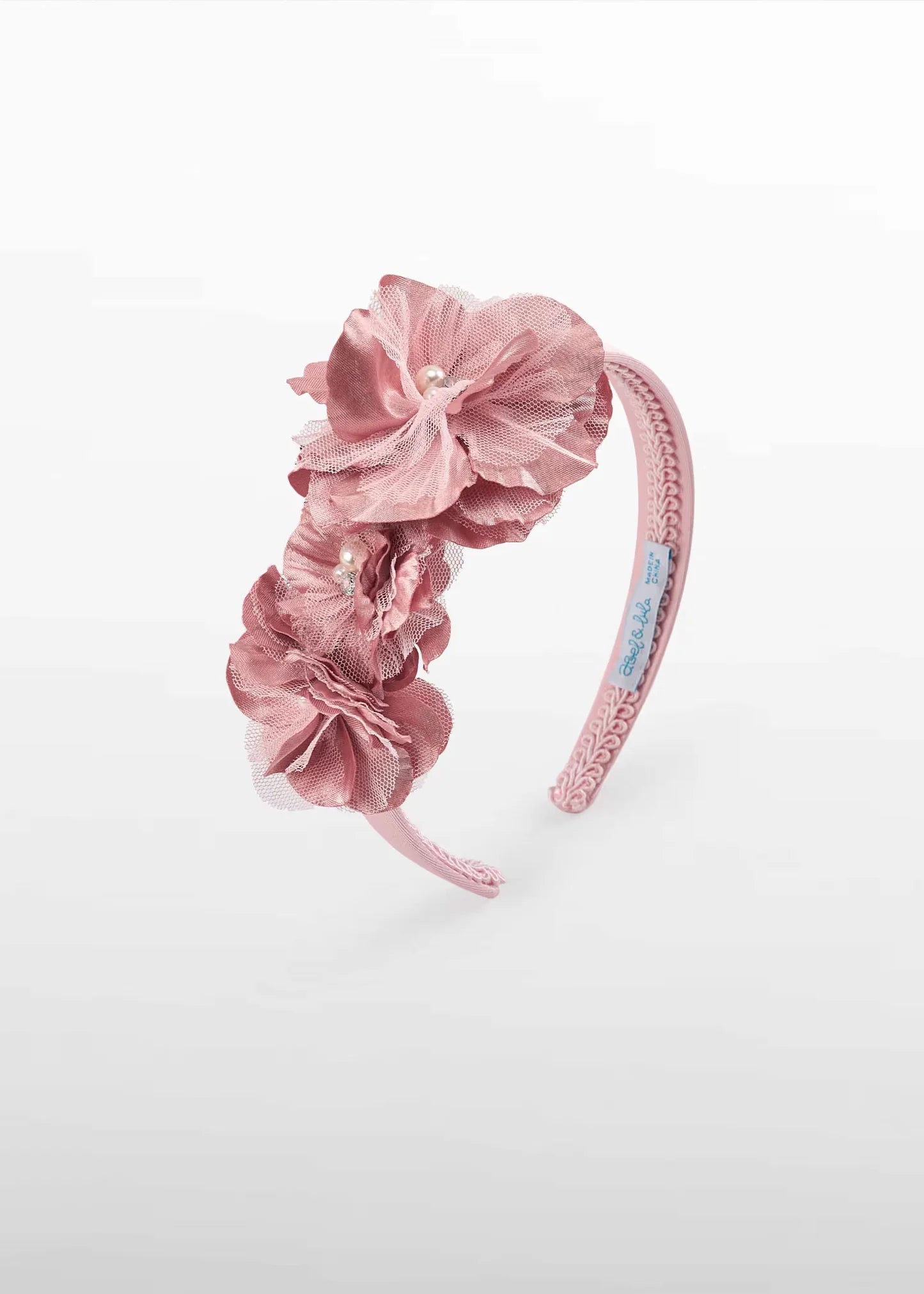 Abel & Lula Girl Flower Mikado Hairband