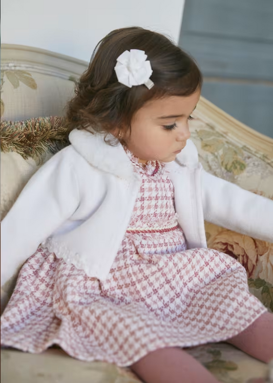 Abel & Lula Cardigan with Detachable Collar