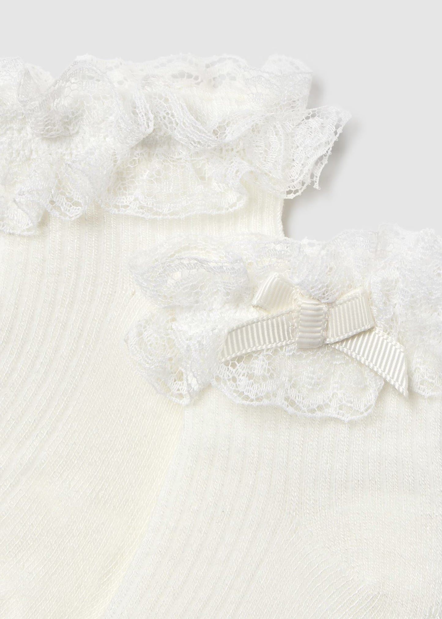 Mayoral Newborn Ruffled Socks