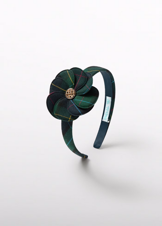 Abel & Lula Girls Tartan Headband
