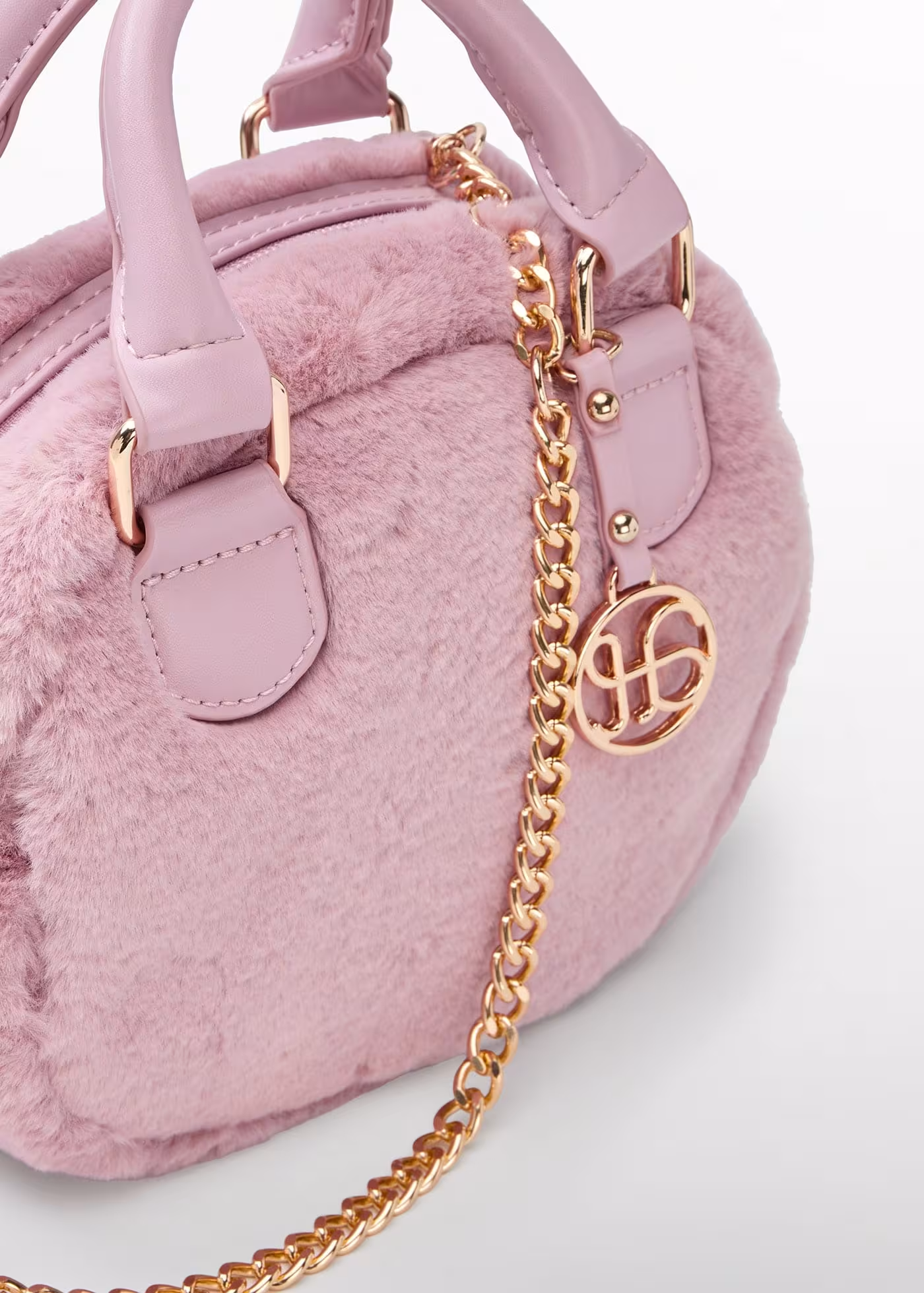 Abel & Lula Faux Shearling Bag