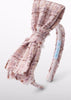 Abel & Lula Girl Tweed Headband with Bow