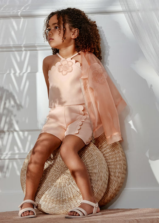 Abel & Lula Girl Crepe Set