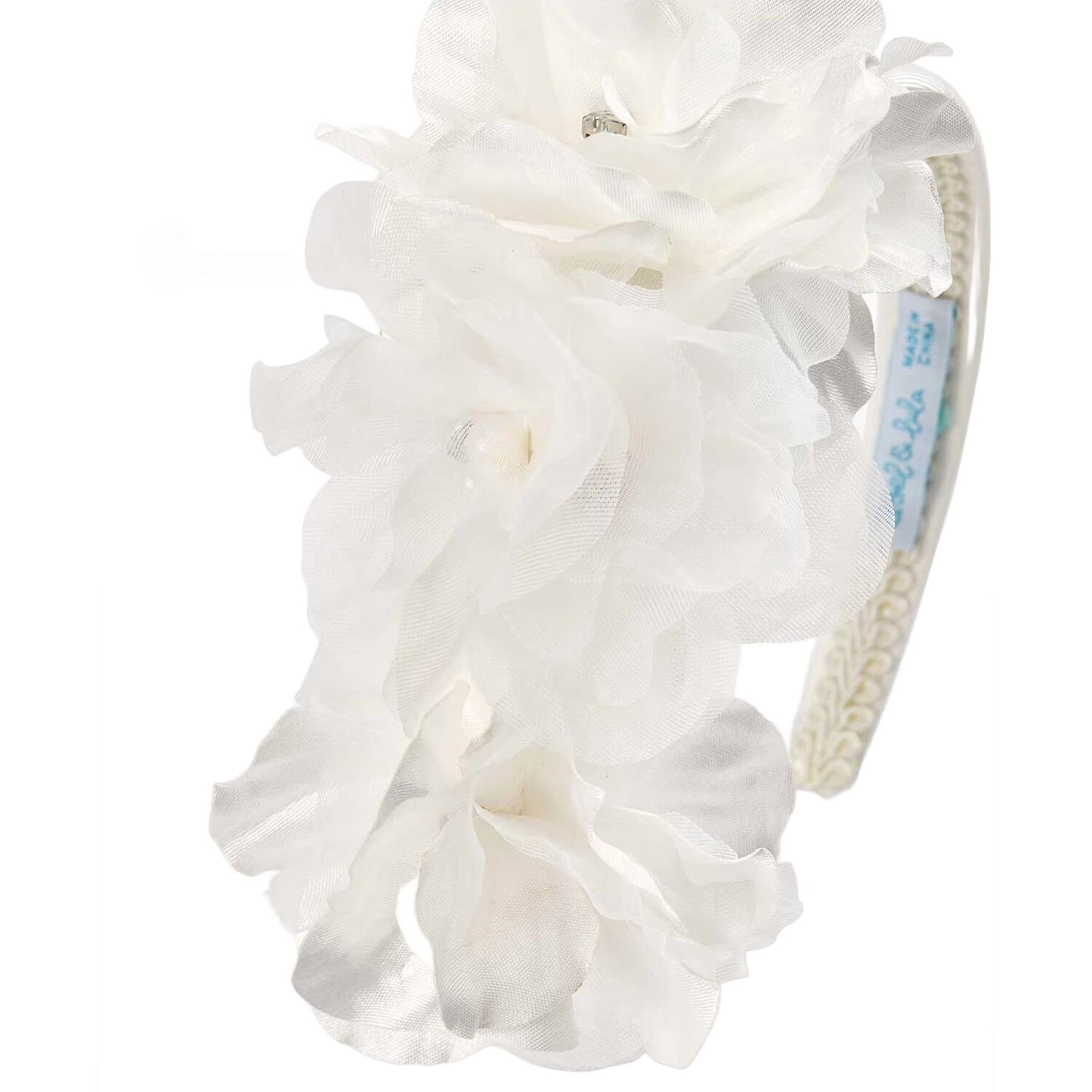 Abel & Lula Girl Flower Mikado Hairband