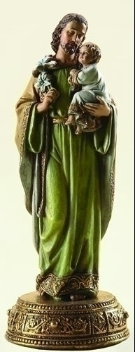 10.25"H ST JOSEPH FIGURE HEAVENLY PROTECTORS