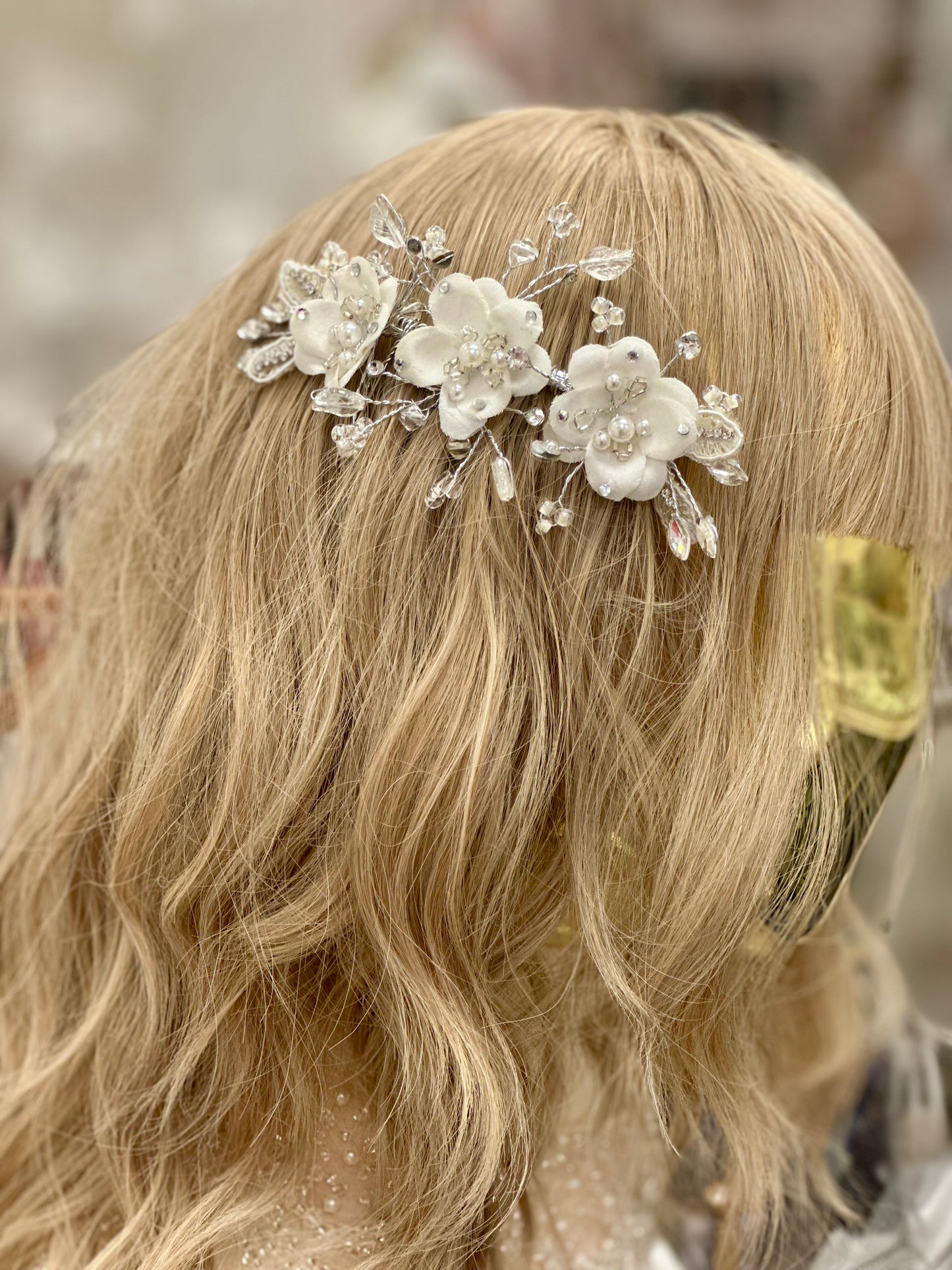 Floral Comb