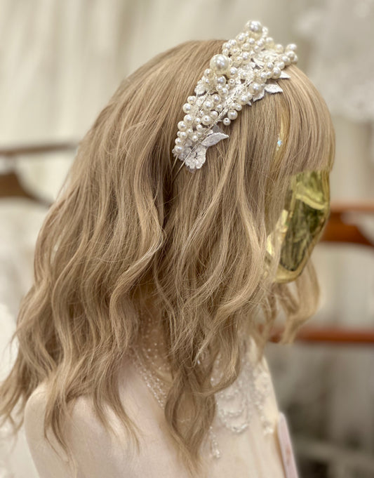 Girls Pearl Headband