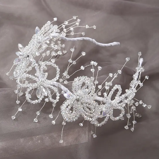 Handcraft Crystal Beads Headband
