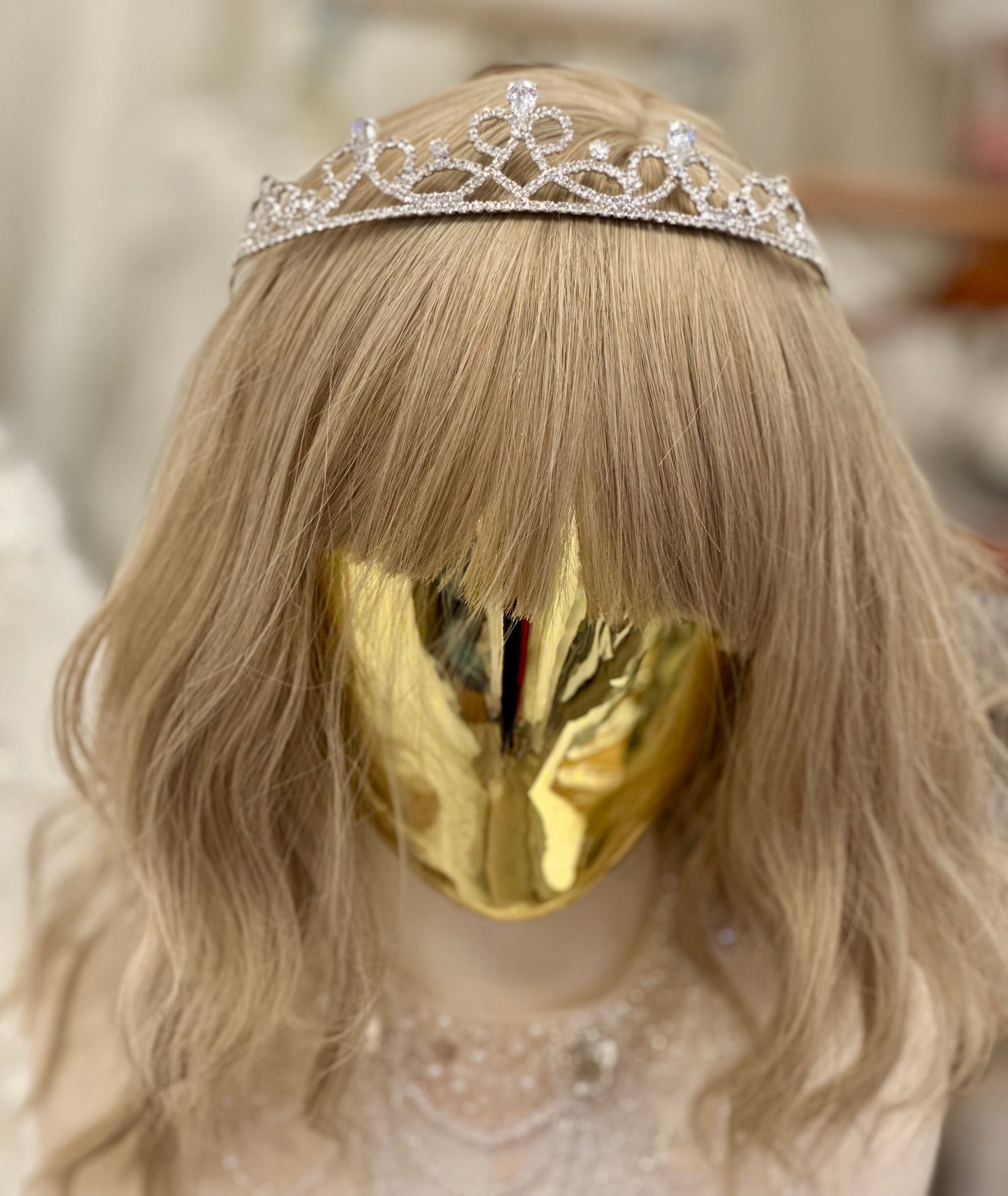 Girls Rhinestone Tiara
