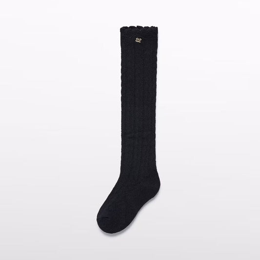 Abel & Lula Girl Openwork Knee-High Socks